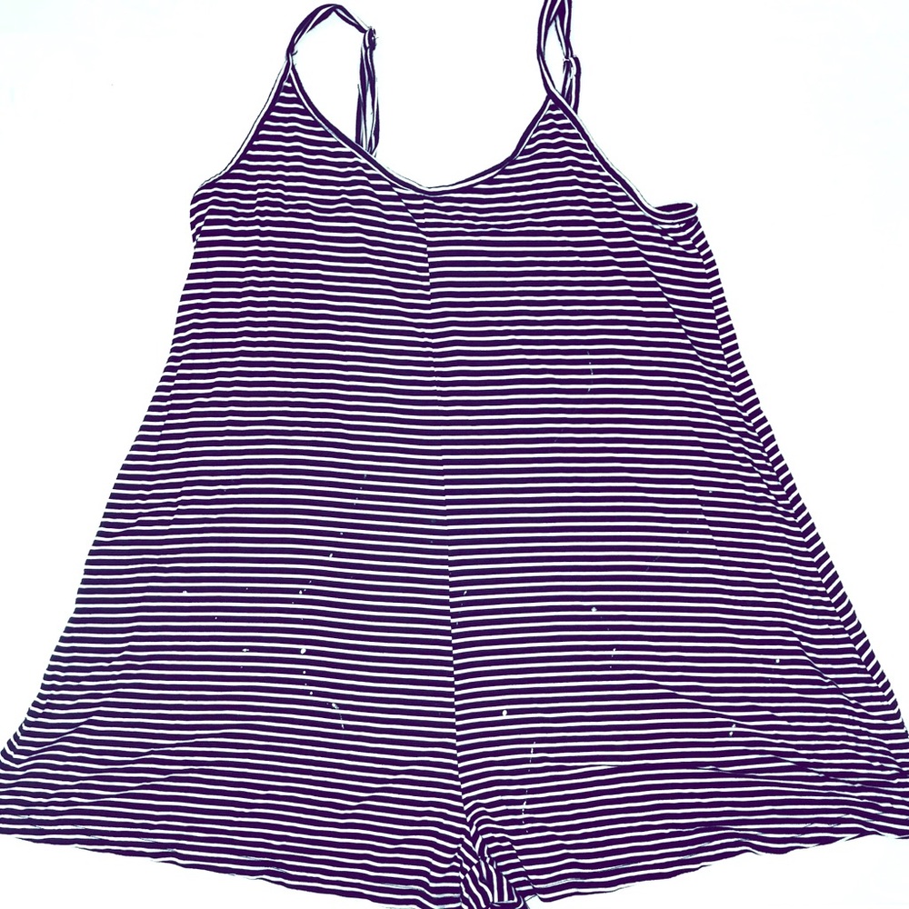 Stripped Romper